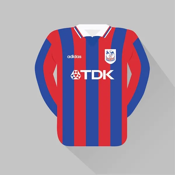 Crystal Palace home jersey 1997-98