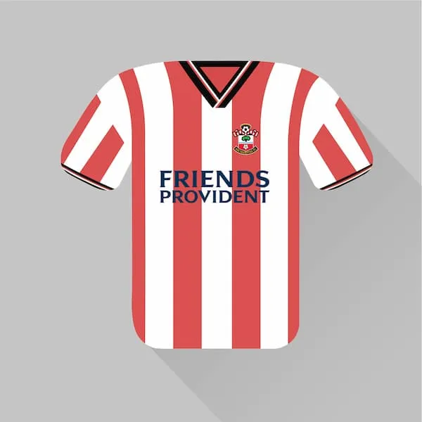 Southampton home jersey 2001-02