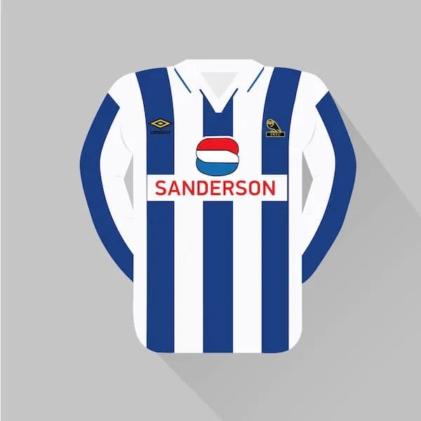 Sheffield Wednesday home jersey 1992-93