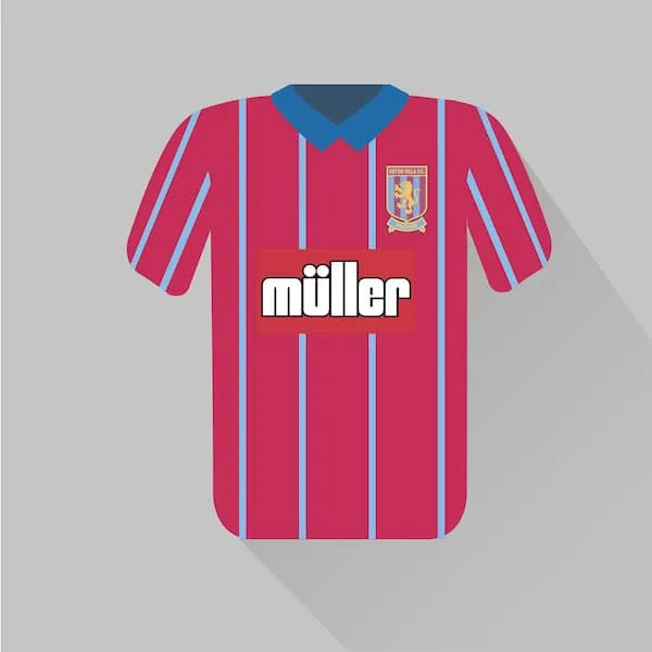 Aston Villa home jersey 1993-94