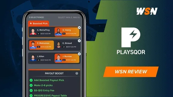 PlaySqor Promo Code & Review 2026 - Get a $100 Deposit Match