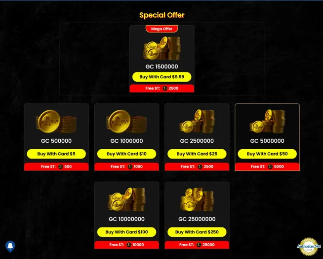 Scrooge Casino Special Offer