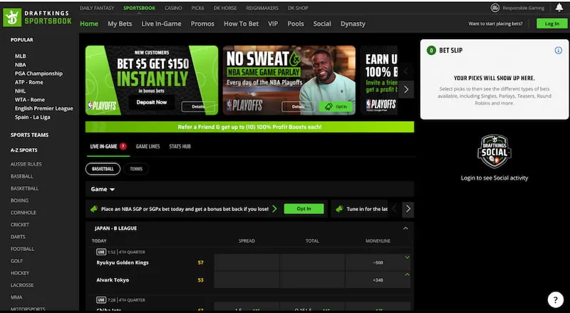 Best Trustly Betting Sites DraftKings