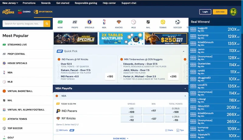 Play+ Betting Sites BetRivers