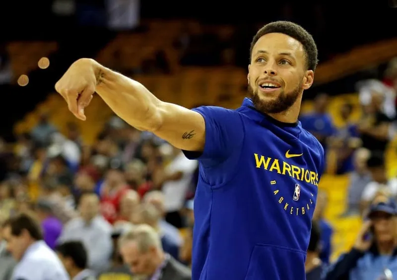 NBA Golden State Warriors Stephen Curry