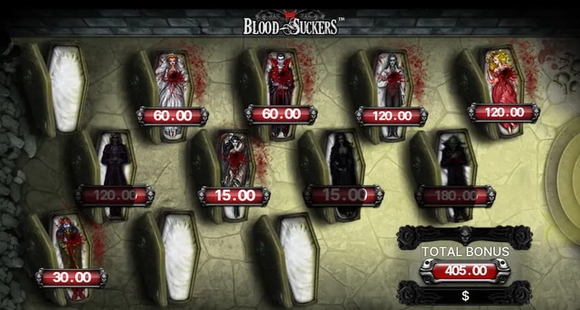 Blood Suckers bonus round