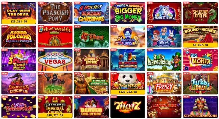 BetRivers Casino slots