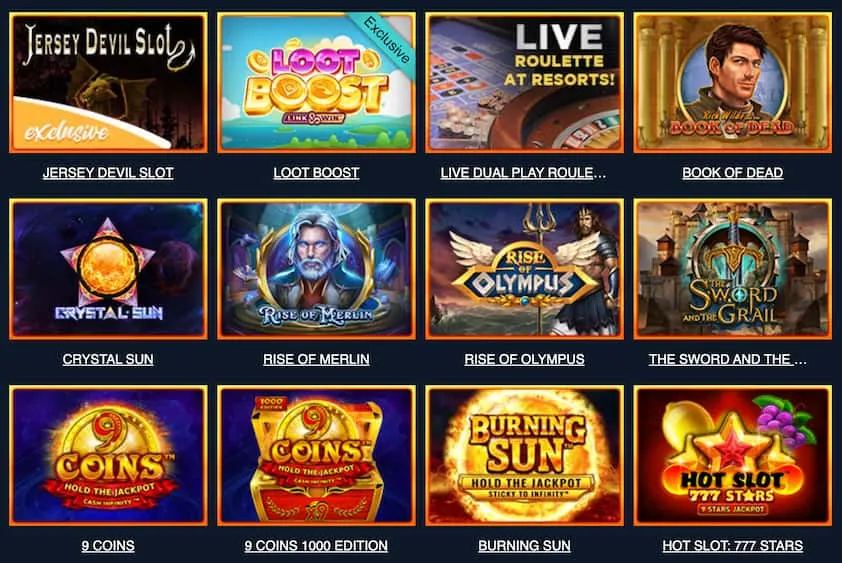 Mohegan Sun Slot Games