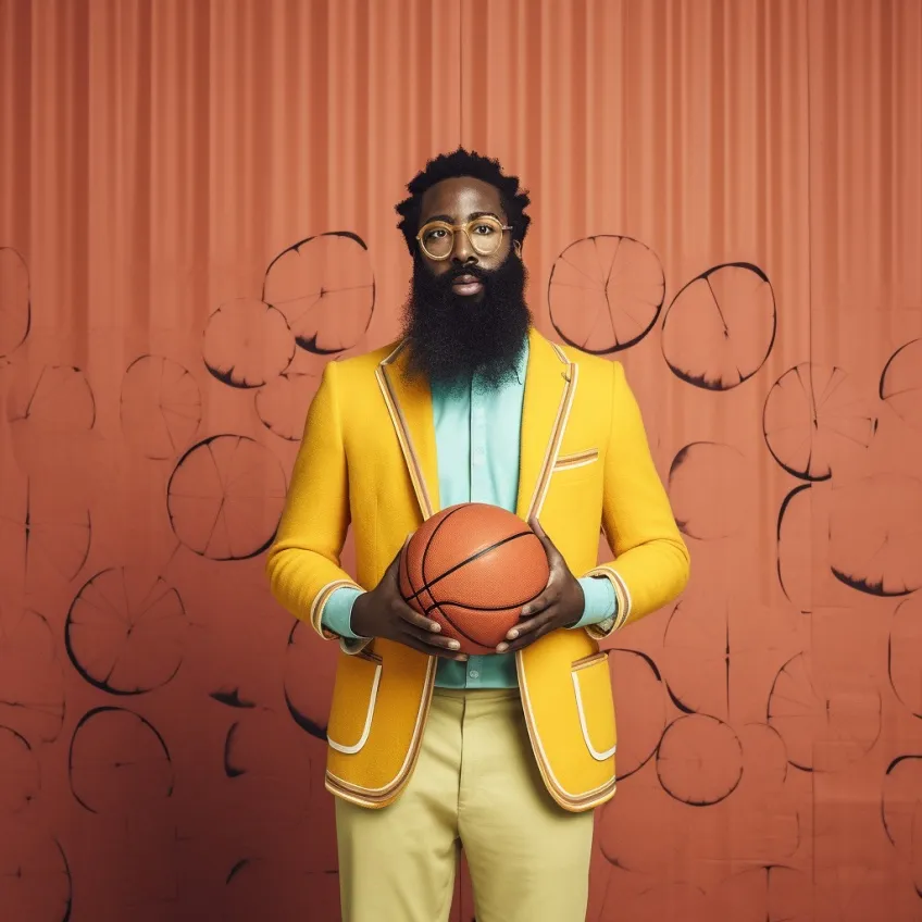 James Harden starring in a Wes Anderson movie