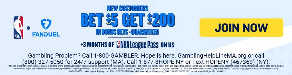 Fanduel Promo Offer NBA League Pass