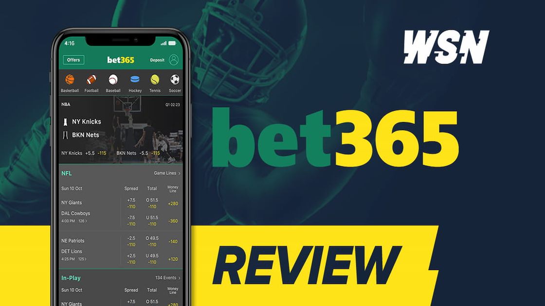 Interfaz de Bet365 Sportsbook