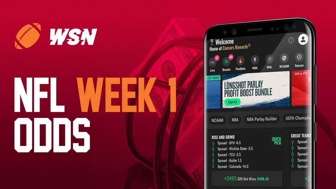 NFL Week 1 Odds: Complete NFL Week 1 Schedule Odds
